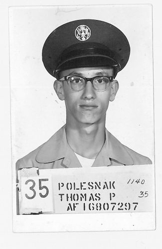 Polesnak served in the U.S. Air Force during Vietnam era